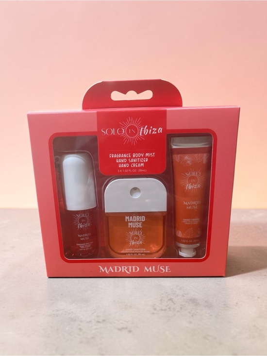 Solo en Ibiza Other - Madrid Muse Fragrance Body Mist & Hand Cream Gift Set - Red pitaya